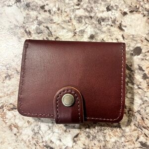 Elegant Brown Leather Wallet